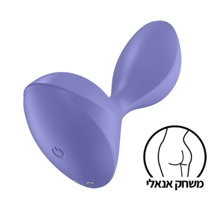 הכירו את  Sweet Seal פלאג אנאלי רוטט גמיש עם אפליקציה Satisfyer