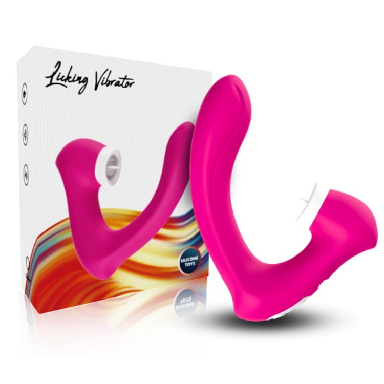 Licking Massager Naughty me ויברטור לקקן לגירוי משולב ToyBox