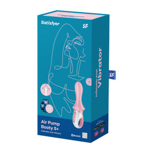 Satisfyer Air Pump Booty 5+ Inflatable Anal Vibrator