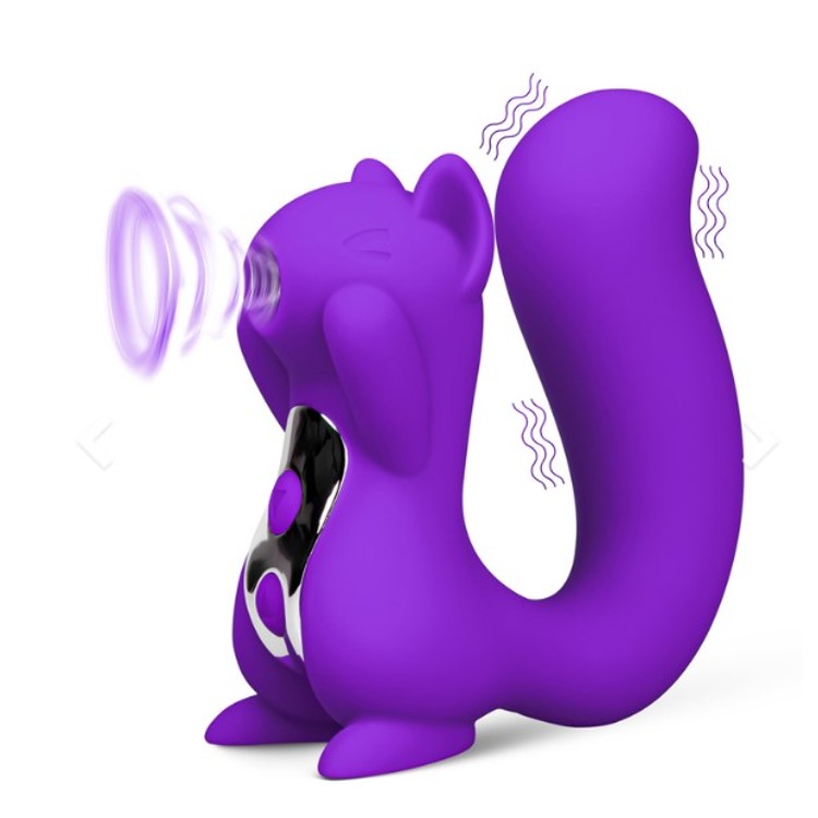 Secret Squirrel סיקרט סקווירל ויברטור שאיבה ויניקה