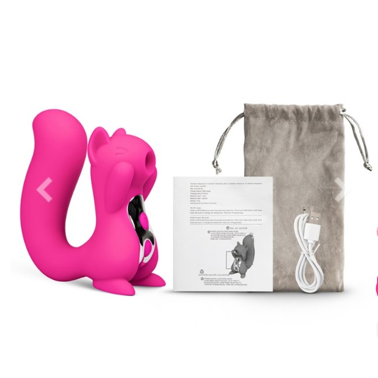 Secret Squirrel סיקרט סקווירל ויברטור שאיבה ויניקה