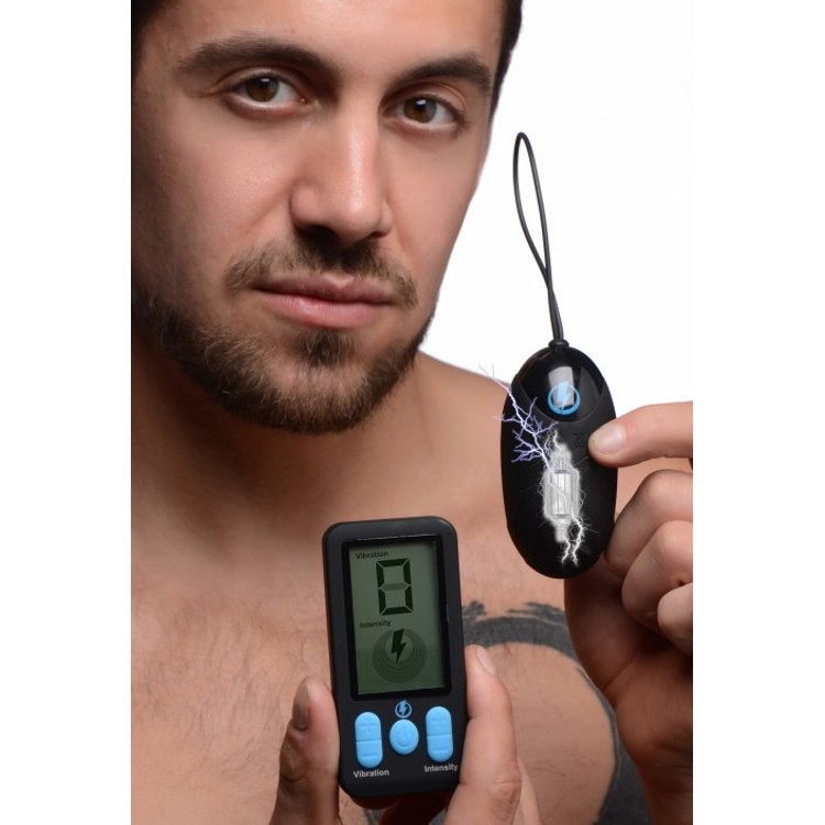 E-Stim Pro ביצת רטט אלחוטית רוטטת ומחשמלת לשליטה מרחוק