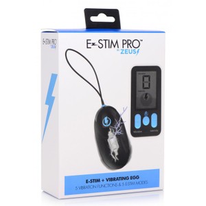 E-Stim Pro ביצת רטט אלחוטית רוטטת ומחשמלת לשליטה מרחוק