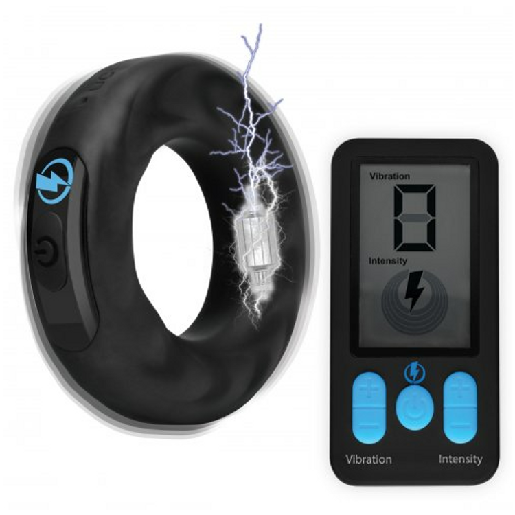 קוקרינג מחשמל רוטט קוטר 3.8 ס"מ Zeus Electrosex