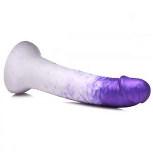 Strap U Swirl Purple Dildo 15 cm