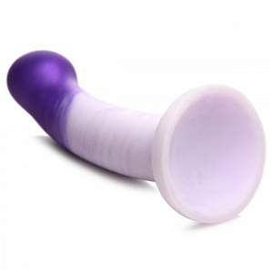 Strap U G-Swirl Purple White Ombre Dildo