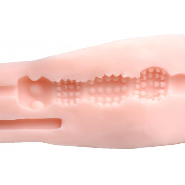 Dani Deluxe מאונן פלאשלייט בצורת פה לדימוי מין אוראלי