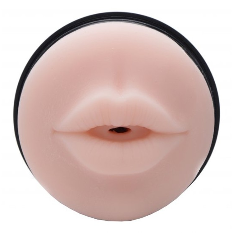 Dani Deluxe מאונן פלאשלייט בצורת פה לדימוי מין אוראלי