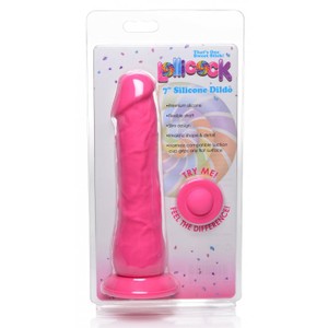 Lollicock Pink 7 Inch Dildo with Veins