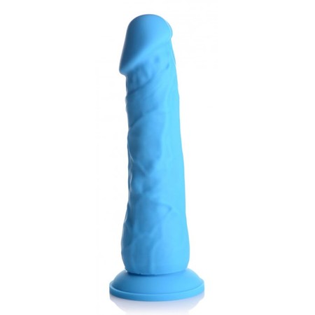 Lollicock - Berry דילדו סיליקון צבעוני ישר 17.8 ס"מ בצבע כחול
