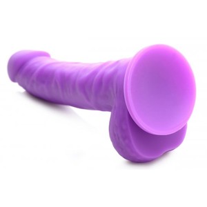 Curve Toys Lollicock Purple 7 Inch Realistic Dildo