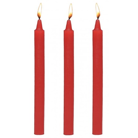 Fire Sticks 3 Red Waxplay Candles from Master Series