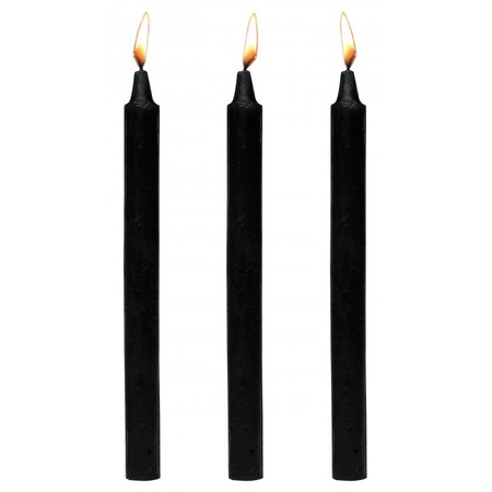 Dark Drippers Set of 3 Fetish Waxplay Candles