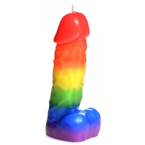 Pride Pecker Cock Shaped Paraffin Candle