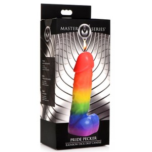 Pride Pecker Cock Shaped Paraffin Candle