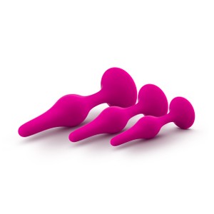 Luxe Pink Beginner Butt Plug Kit