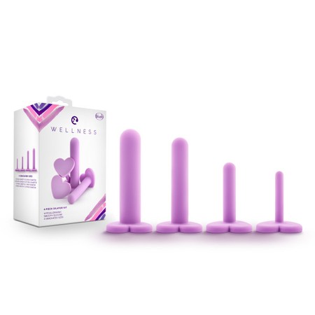 Wellness Purple Heart Vaginal Dilator Set