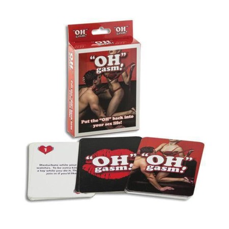 Oh Gasm Erotic Sex Card Game