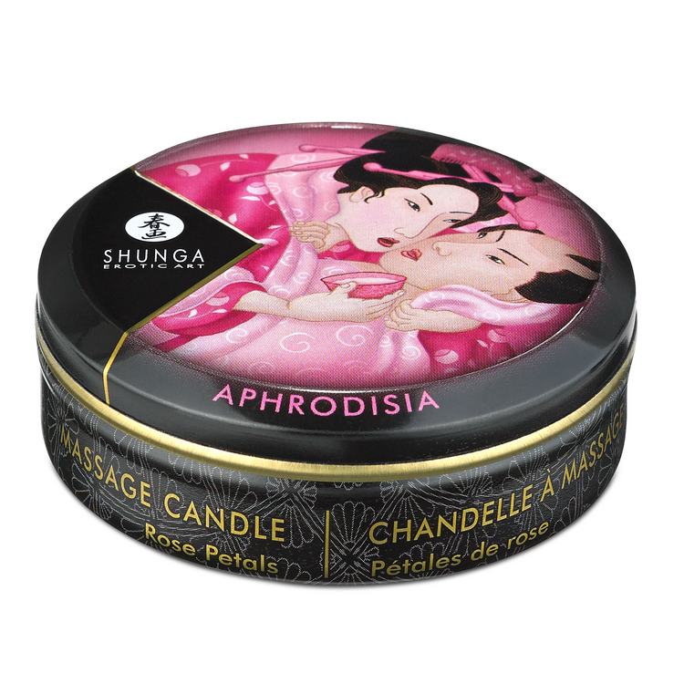 Mini Massage Candle Roses Petals נר ריחני לעיסוי בניחוח ורדים