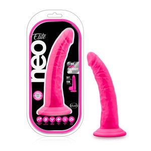 Blush Novelties Neo Elite Pink Silicone Dildo 19 cm