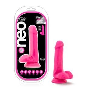 Blush Novelties Neo Elite Soft Pink Silicone Dildo 15 cm