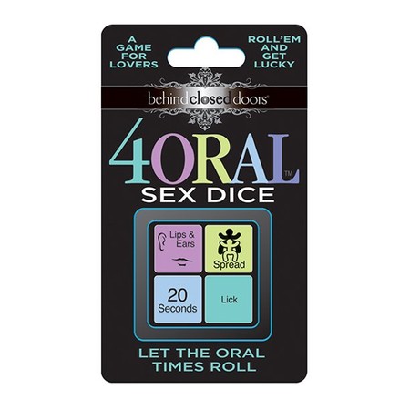 4Oral Sex Dice קוביות מין אוראלי לזוג