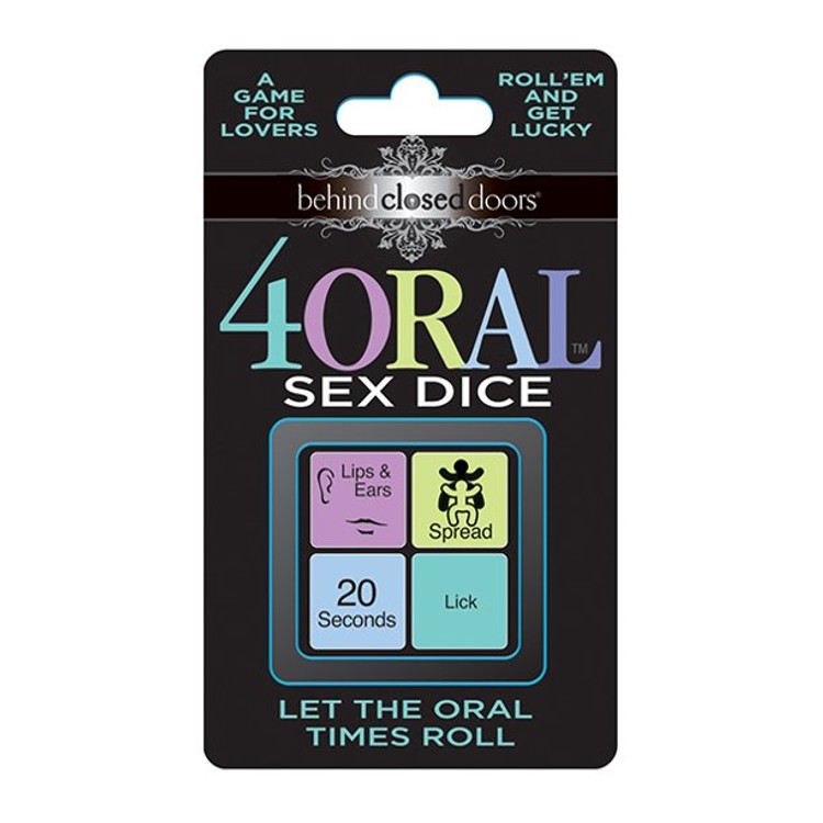4Oral Sex Dice קוביות מין אוראלי לזוג
