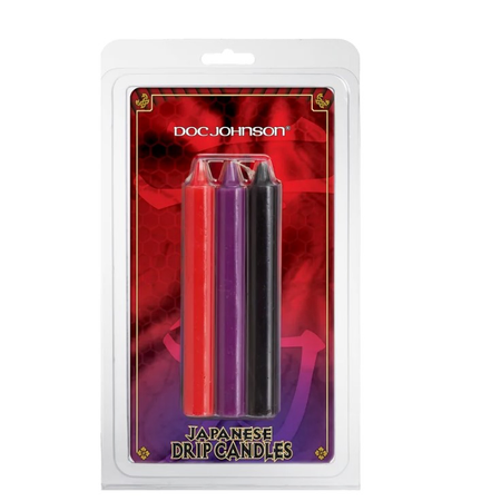 Doc Johnson Colored Japanese Waxplay Candles
