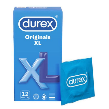 12 קונדומים עם סיכוך רב הגורם לתחושת עקצוץ ושינוי טמפרטורה Durex Intense