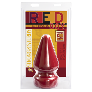 Red Boy פלאג אנאלי אדום מאתגר במיוחד בעובי 11.5 ס"מ