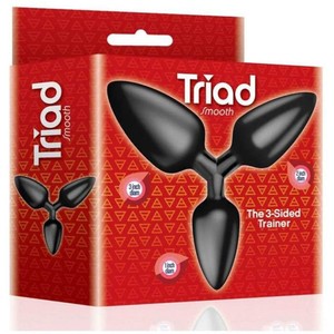 Icon Brands Triad Triple Butt Plug