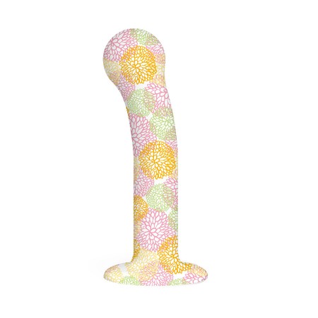 Catch the Bouquet Floral Print Silicone Dildo