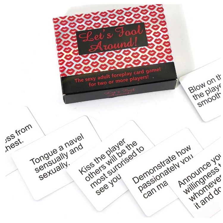 Let's fool around - משחק קלפים סקסי למבוגרים באנגלית