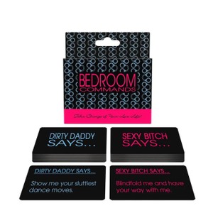 Bedroom Commands Kinky Card Game for Adults