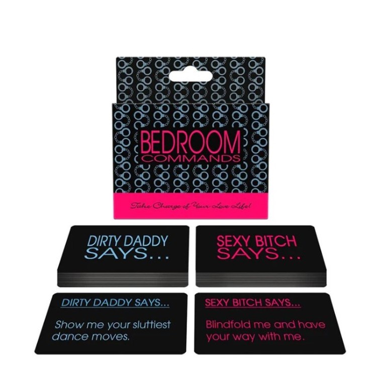 Bedroom Commands משחק קלפים פקודות למבוגרים באנגלית