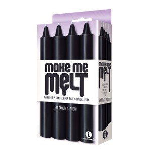 Make Me Melt Black BDSM Waxplay Candles