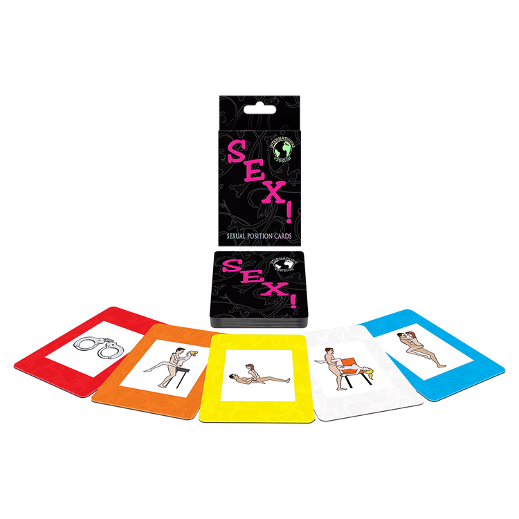 International Sex משחק קלפים להגשמת פנטזיות עם ב-10 שפות שונות