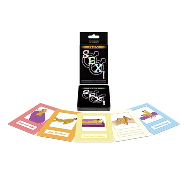 Gay Sex משחק קלפים לזוג או קבוצת גברים להגשמת פנטזיות