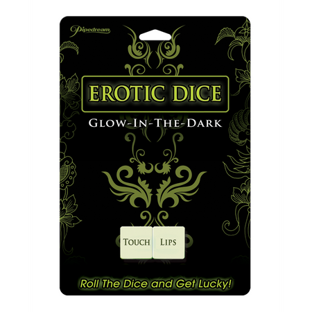 Pipedream Erotic Glow in the Dark Dice for Couples