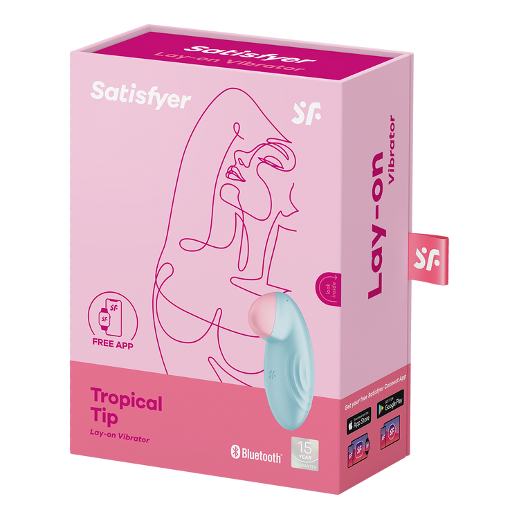 Tropical Tip ויברטור חיצוני קטן עם אלפיקציה Satisfyer