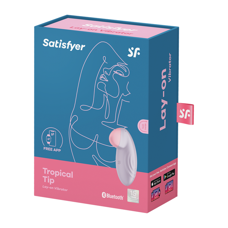Tropical Tip ויברטור חיצוני קטן עם אלפיקציה Satisfyer