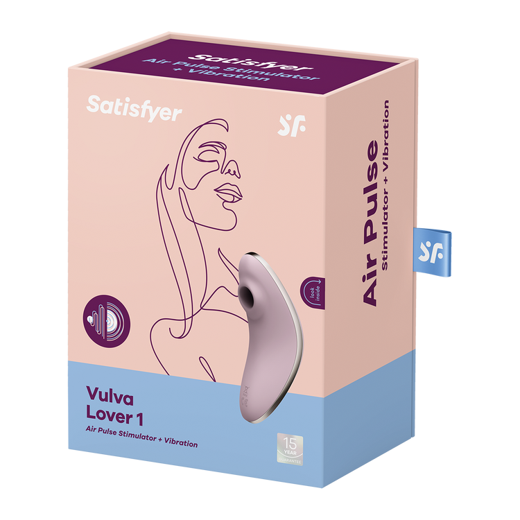 Vulva Lover 1 וויברטור שואב יונק קומפקטי Satisfyer
