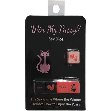 Win My Pussy? קוביות סקס לפורפליי באנגלית