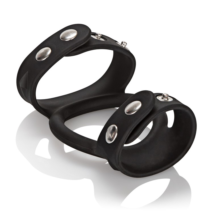 C & B Cage קוקורינג סיליקון בעל 3 טבעות למתח מקסימלי CalExotics