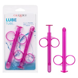 Lube Tube זוג צינורות למילוי אינטימי של חומרי סיכה CalExotics