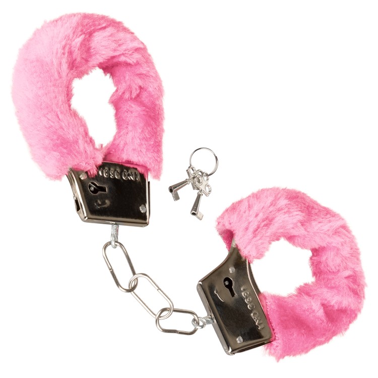 Playful Furry Cuffs אזיקי פרווה ורודים