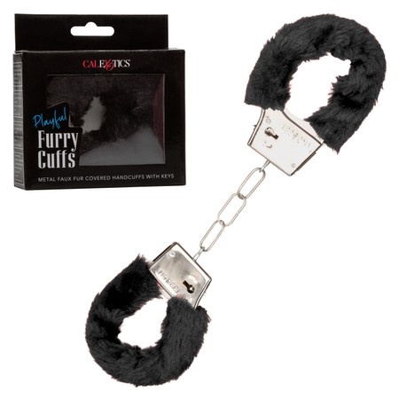 CalExotics Black Playful Furry Cuffs