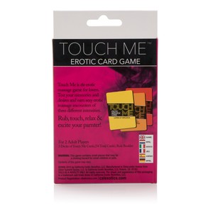 Touch Me משחק קלפי עיסוי חושני באנגלית עם סוף שמח