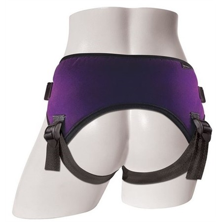 Sportsheets Lush Purple Velvet Strapon Harness