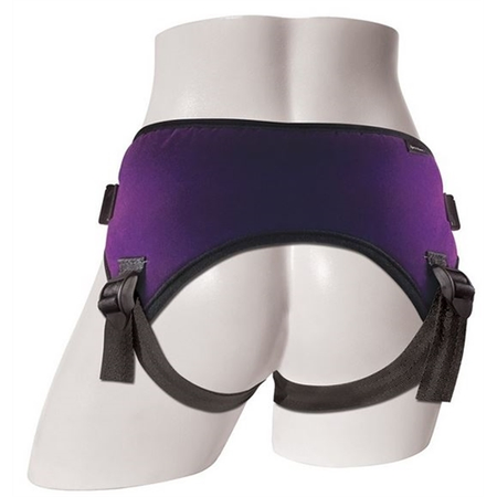Sportsheets Lush Purple Velvet Strapon Harness
